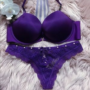 Purple set, Victoria’s secret, pantis and bracier